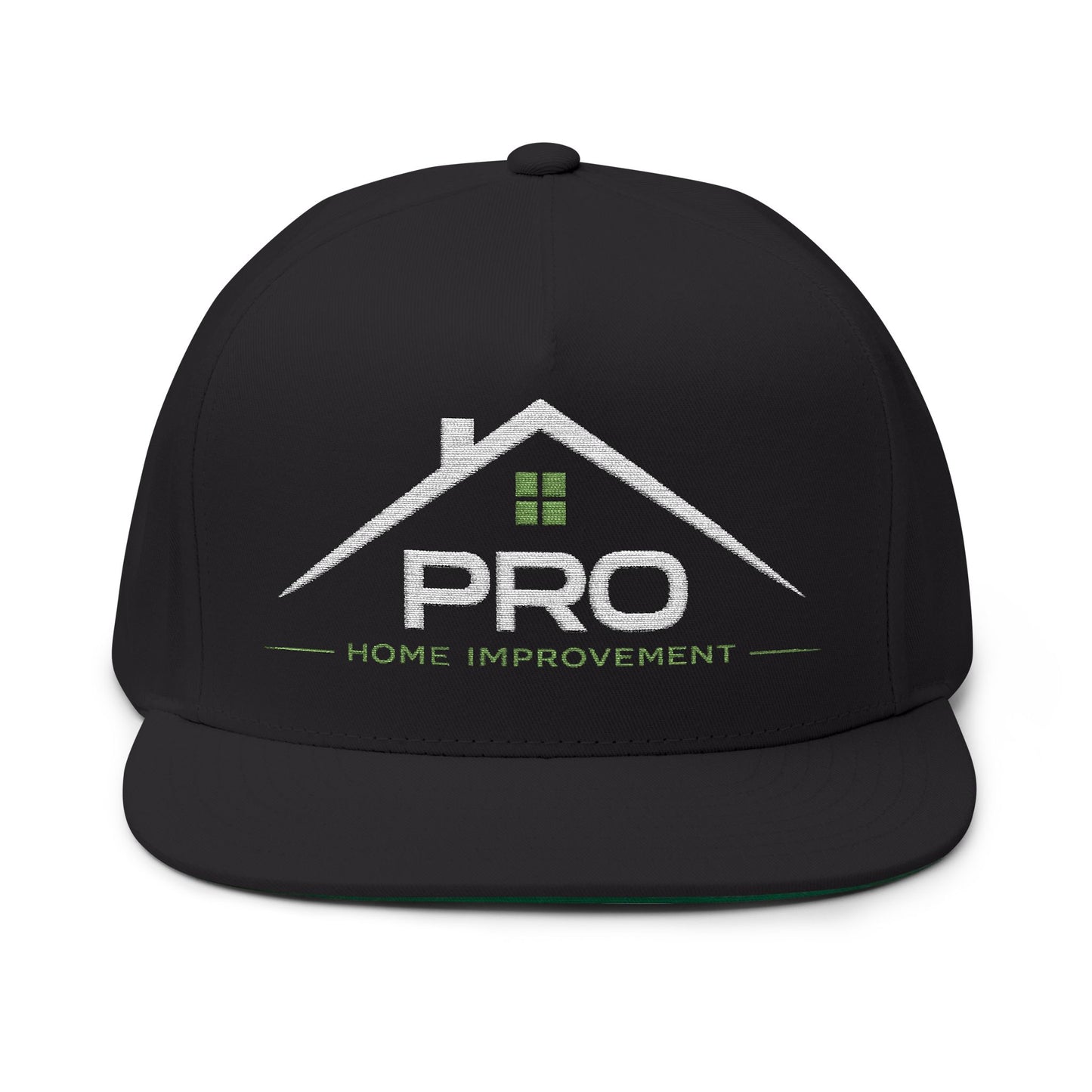 Pro Home Improvement Embroidered Flat Bill Cap
