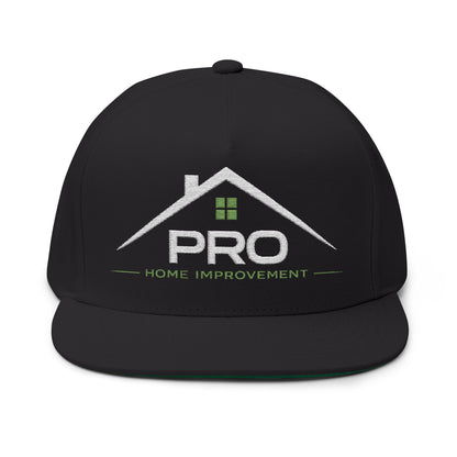 Pro Home Improvement Embroidered Flat Bill Cap