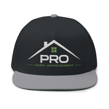 Pro Home Improvement Embroidered Flat Bill Cap