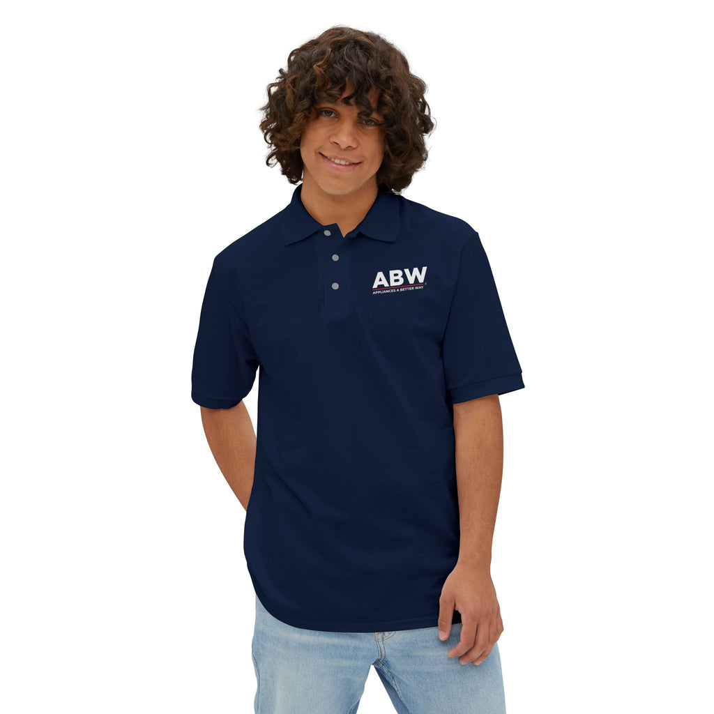 Men's ABW Logo Piqué Polo