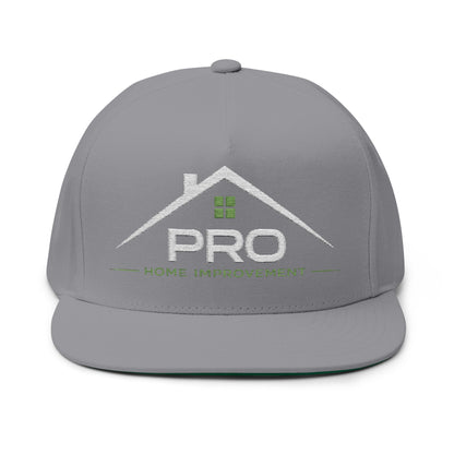Pro Home Improvement Embroidered Flat Bill Cap