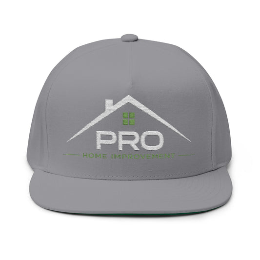 Pro Home Improvement Embroidered Flat Bill Cap