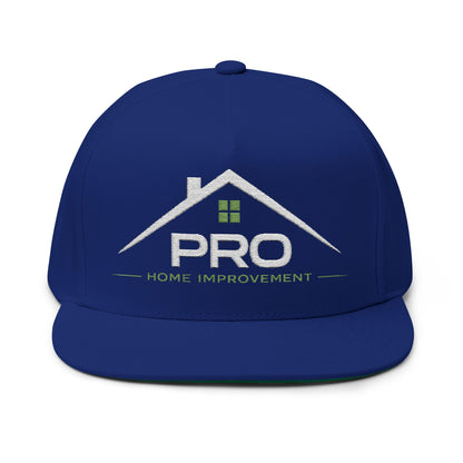 Pro Home Improvement Embroidered Flat Bill Cap
