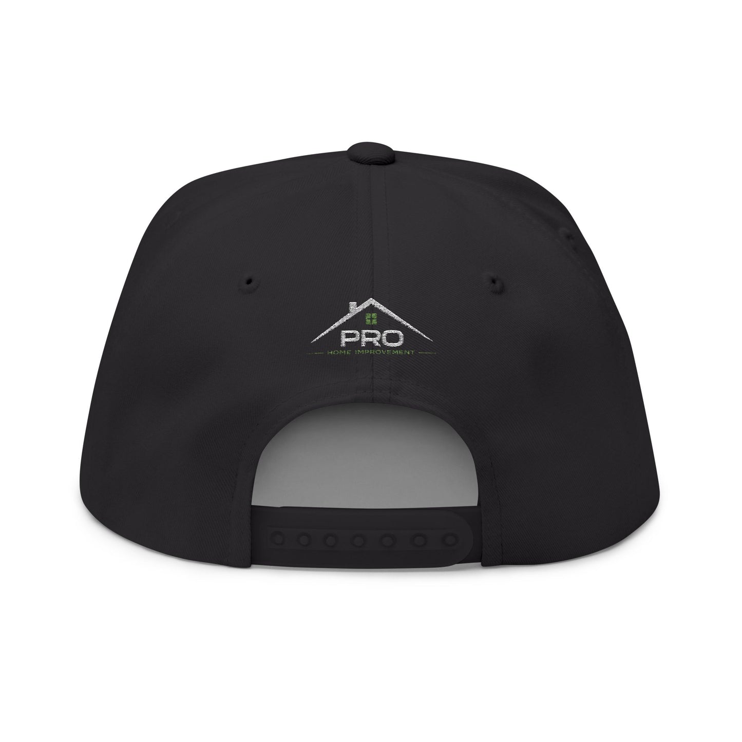 Pro Home Improvement Embroidered Flat Bill Cap