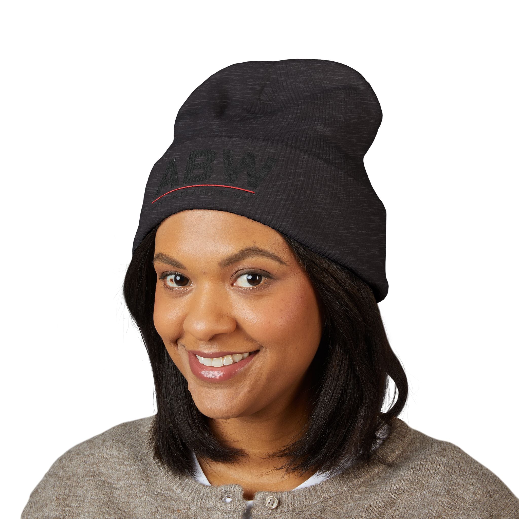 ABW Embroidered Cuffed Beanie